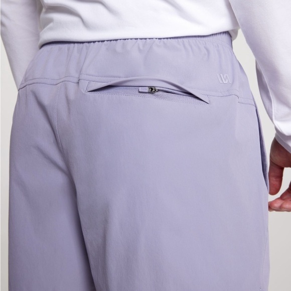 NEW VRST 5” Mesh Lined Shorts w/elastic waist, Func Drawstring, Zip back pocket - Picture 3 of 5